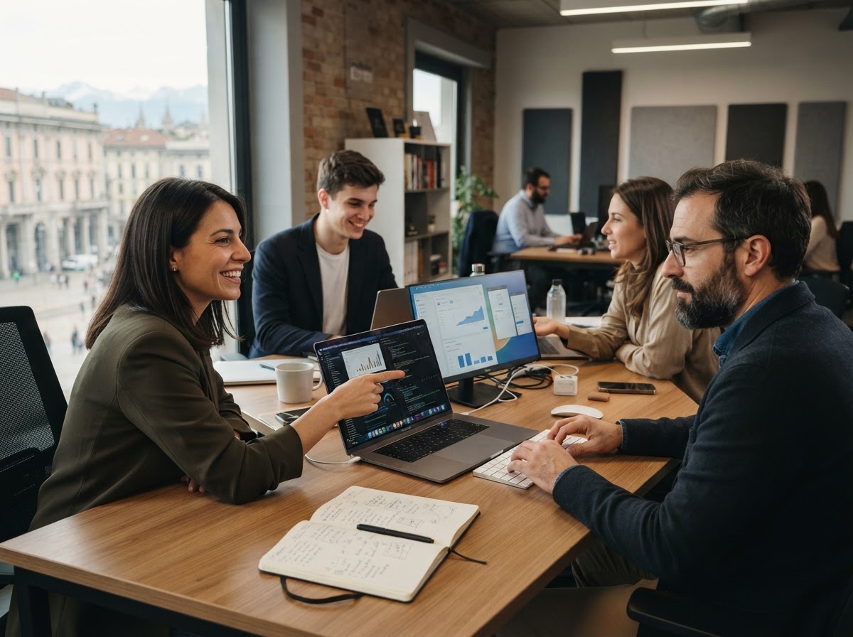 Bitcoin Apex — team di analisi dati al lavoro su modelli predittivi
